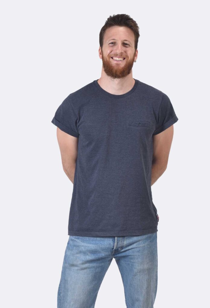 Short Sleeve Men′ s T-Shirt Round Neck Sports T-Shirt - Image 4