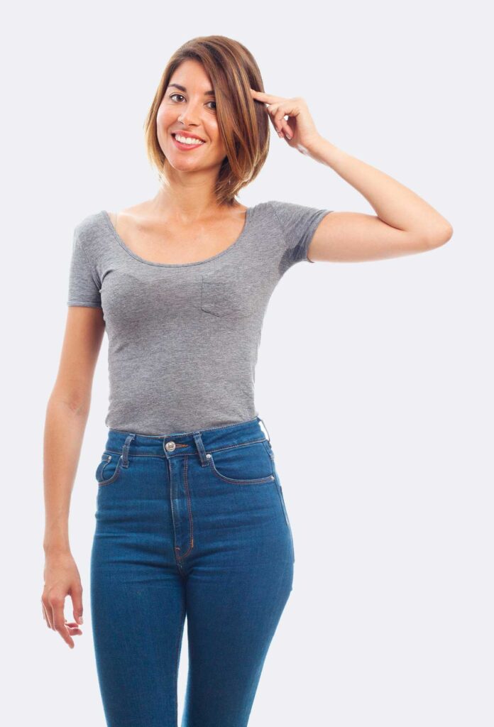 Cotton Tight Fitting Navel Cut Short Sleeved Women's Cropped Top