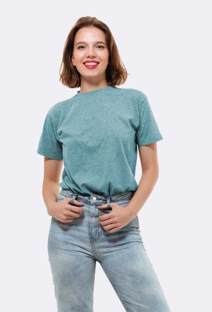 Contrast Round Neck T-shirts - Image 2